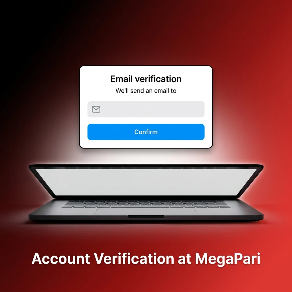 MegaPari account verification KYC process in India showing steps to upload Aadhaar, PAN card, and proof of address