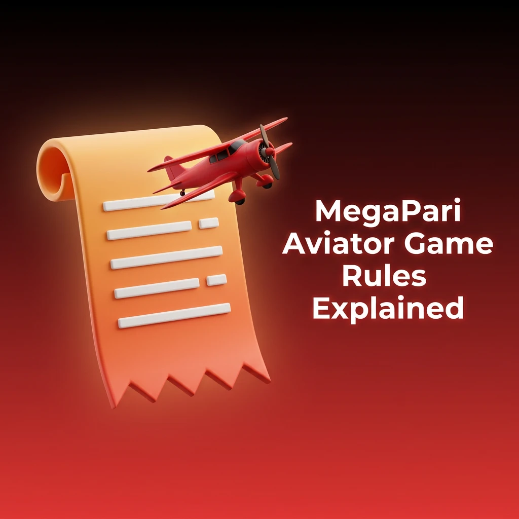 MegaPari Aviator game rules explaining multipliers, cash-out timing, dual bets, and provably fair mechanics