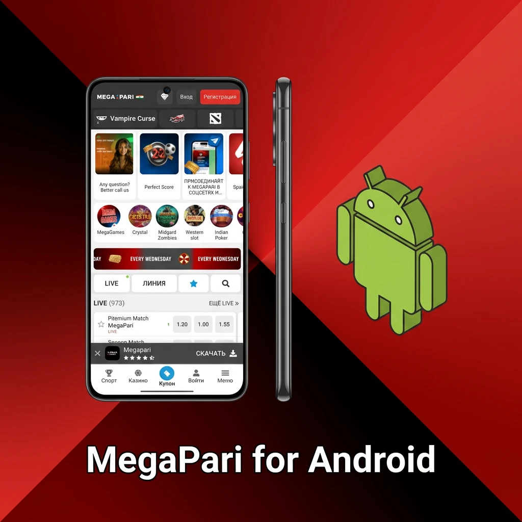 MegaPari Android APK download and installation steps for Indian users on Android 5.0 or higher devices