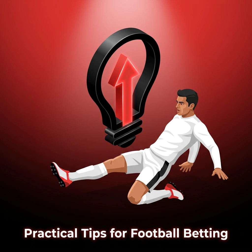 Practical football betting tips covering team form, head-to-head records, bankroll management and match conditions