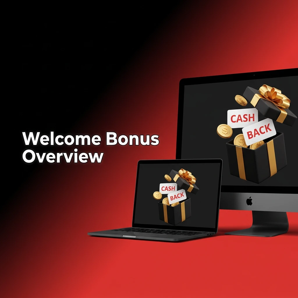 Welcome bonus table showing 100% match up to ₹40,000 for casino and sports with 50x and 5x wagering requirements