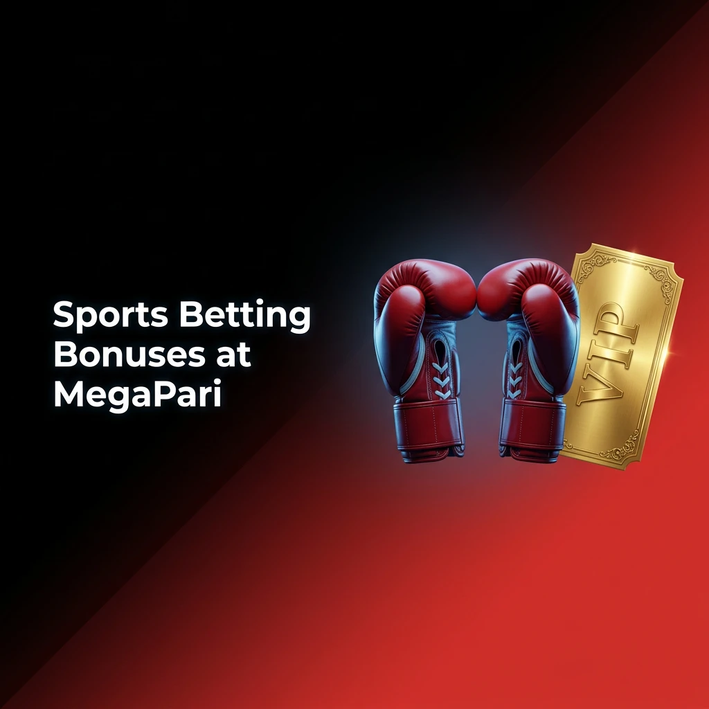 MegaPari sports betting bonuses including welcome offer, accumulator, esports, and cricket cashback promotions in India