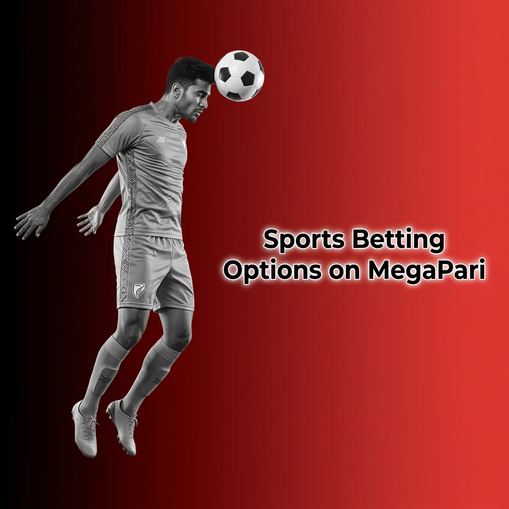 MegaPari sports betting options including cricket, football, kabaddi, tennis and basketball markets for Indian players