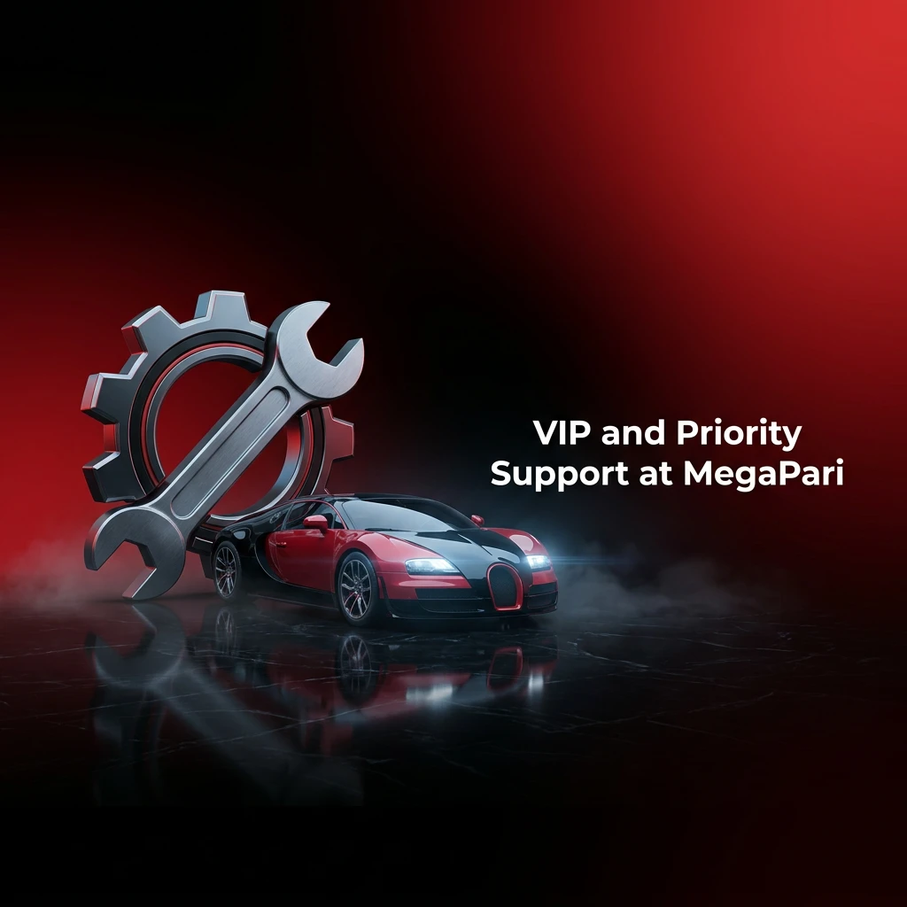 MegaPari VIP and priority support features including dedicated account managers and faster response times for high-tier players